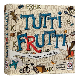 Juego De Mesa Tutti Frutti Ruibal Original