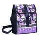 Lunchera Térmica Kuromi Escolar Ajustable Caritas Wabro Negro