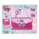 Set De Maquillaje Tiny Cartera Espejo Sombra Labial Esmalte
