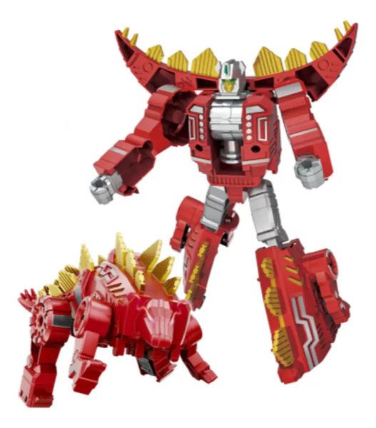 Robot Dinosaurio Transformable 2 En 1 Guerrero Transformers Transformers Rojo