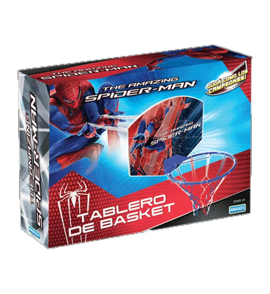 Tablero De Basquet Hombre Araña Disney Original Nenes