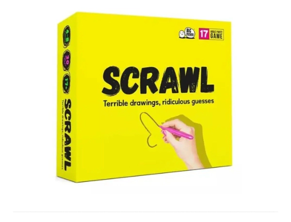 Scrawl Juego De Mesa Para Adultos Doble Sentido Toyco