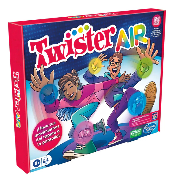 Juego De Mesa Twister Air Se Conecta Con El Celular Hasbro