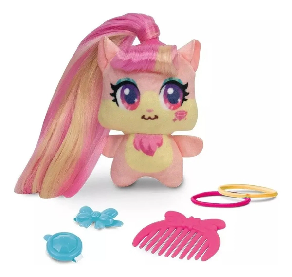 Hamstars Micro Popstar Con Pelo Real Y Accesorios