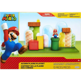 Super Mario Playset Acorn Plains 35cm Figuras Nintendo
