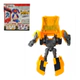 Transformable Robot Se Transforma En Auto Amarillo Original