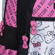 Hello Kitty Moño Mochila 18 Espalda Escuela Wabro Rosa