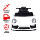 Auto A Batería 6v Deportivo Control Remoto Padres Sonido Luz BLANCO