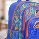 Mochila 43 Cm Stitch Disco Espalda Geométrico