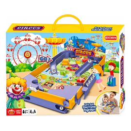 Pinball De Mesa Infantil Circus C/ Bolitas Metalicas Flipper