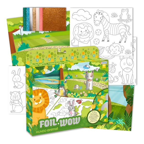 Foil Wow Stitch Set Decora Figuras Tapimovil