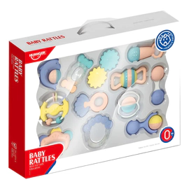 Set De 12 Sonajeros Para Bebés Estimulación Sensorial