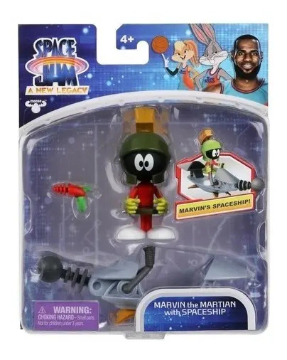 Space Jam New Legacy Figura Lebron James Con Accesorios Orig