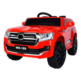 Auto A Batería Toyota 12v Control Remoto Padres Luz Sonido ROJO