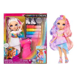 Rainbow High 543350 Muñeca Fashion Doll Airbrush & Create