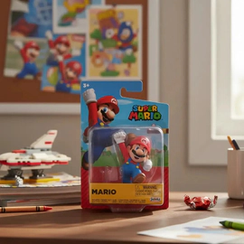 Juguete Figura Nintendo Super Mario Bros 7 Cm Colecciónalo