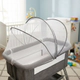 Cuna Colecho Gugga Con Alturas Regulables Tul Mosquitero y Ruedas