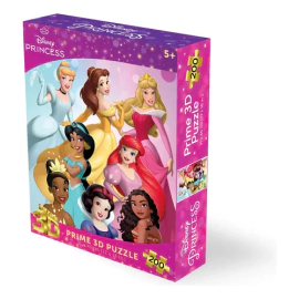 Puzzle Rompecabezas 3d Disney Princesas 200 Piezas
