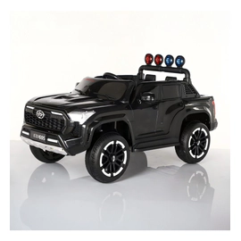 Camioneta a batería Policía 12v Control Remoto Negro 605