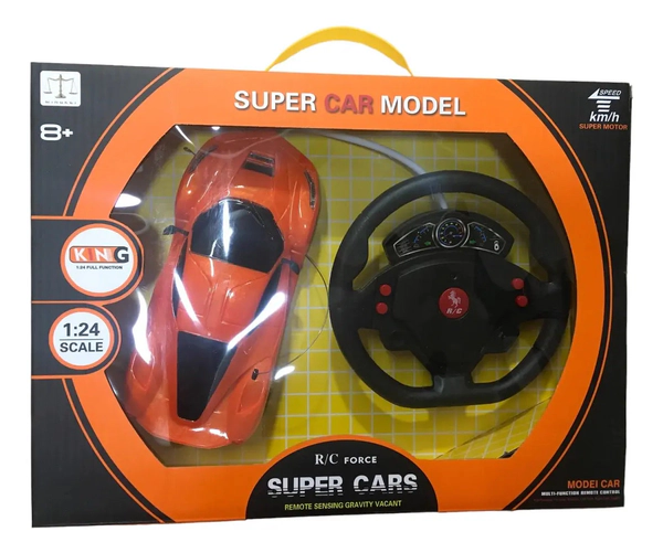 Auto A Radio Control Super Car 4 Canales Bateria