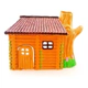 Set Animalitos De Juguete Vaca Con Granja Simil Playmobil