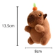 Llavero De Carpincho Con Chicle De Peluche 12 Cm