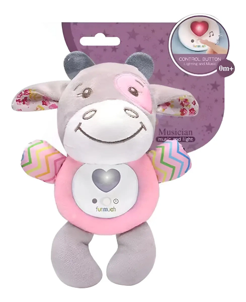 Peluche Musical De Apego Para Bebés Suave Y Seguro