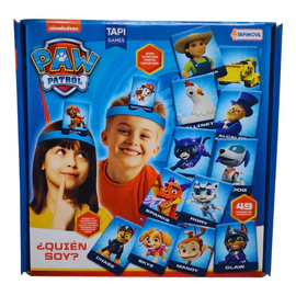 Juego De Mesa ¿quien Soy? Paw Patrol Con Vincha Tapimovil