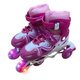 Rollers 4ruedas Extensible C/set De Protección Bolso Julieta