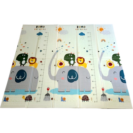 Manta Alfombra Antigolpes Reversible Bebé Plegable 200x180 Gugga
