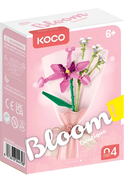 Kit De Construcción Floral Boutique Koco Bloom Realista