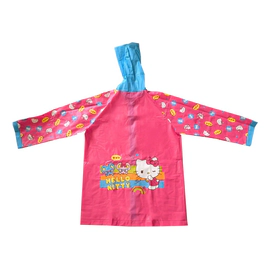 Piloto Para Lluvia Infantil De Hello Kitty Wabro Rosa M