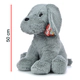 Peluche Perros Sentados Suaves 40 Cm. Phi Phi Toys Blanco