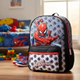 Mochila Escolar Espalda 16 Pulgadas Spiderman Arañas Wabro Azul Geométrico