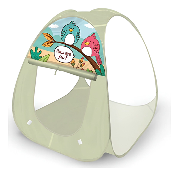 Carpa Infantil Plegable Con Diseño De Animalitos Del Bosque