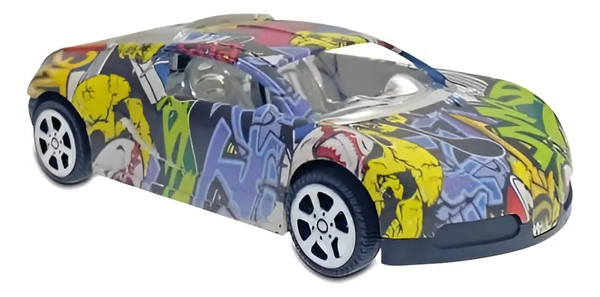 Auto De Carrera A Fricción Diseño Exclusivo 15 Cm Original