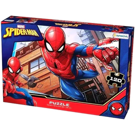 Rompecabezas Spiderman 120 Piezas Marvel Tapimovil Puzzle