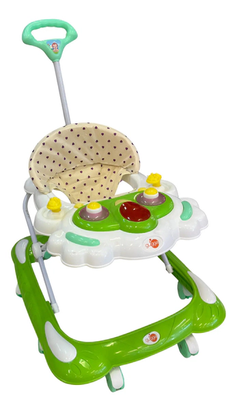 Andador Para Bebe Con Manija Luz Sonido Y Tablero Didáctico