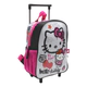 Mochila Escolar Hello Kitty Grafiti Con Carro 12' Wabro