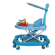 Andador Mecedor Bebe Con Manija, Capota Y Juegos Didácticos Gugga CELESTE