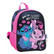 Mochila Infantil Stitch Disney Jardin Niños Azul