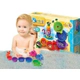 Bimbi Set 2 En 1 Gusanito Apilable Para El Agua