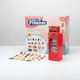Mini Freezer Juguete 19 Piezas Heladera Infantil Alimentos