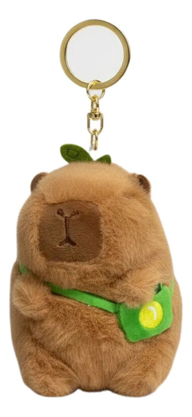 Llavero De Peluche Capybara 11cm Colores Surtidos