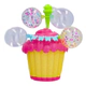 Muñeca Glitter Party Animales Sopla Burbujas