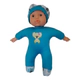 Muñeca Bebe Soft Chico Cabeza De Goma Rosa Elefante Dumbo