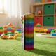 Resorte Arcoiris Metálico Juguete Antiestrés Espiral Grande