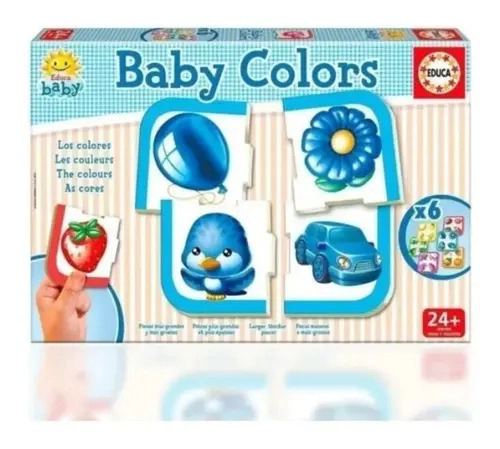 Puzzle/rompecabezas Baby Colores 18016 Toyco