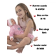 Muñeca Bebote Baby Upa Realista Llora Y Ríe Cariñito