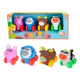 Set De Mini Autitos Con Forma De Animalitos Para Bebés